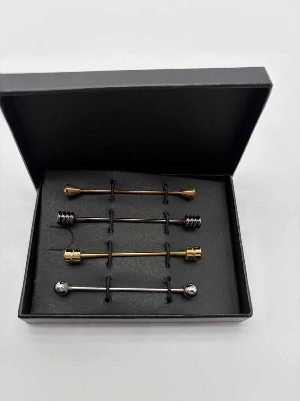 Industrial Barbell Earrings Hawson Brand 4 Pack